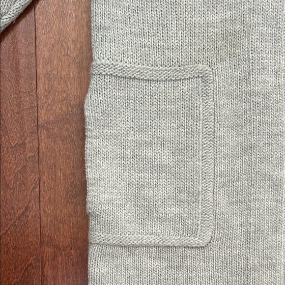 Banana Republic Wool Alpaca Blend Gray Women's Longline Cardigan, Size M - Picture 8 of 12
